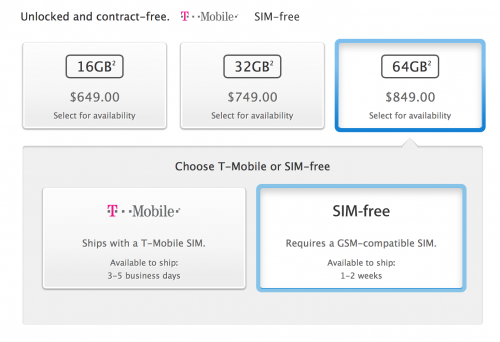 photo of Apple starts selling unlocked, SIM-free iPhone 5s in the U.S. image