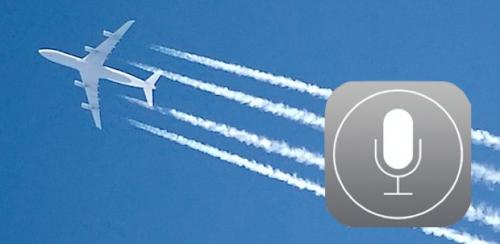 photo of See What AirPlanes Are Flying Overhead with Siri & iPhone image