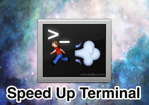 photo of Speed Up Terminal App in Mac OS X with These 4 Performance Tricks image