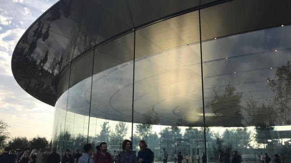 photo of Inside Apple Park + Steve Jobs Theater on iPhone X event day [Gallery] image