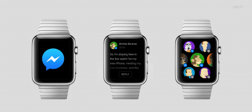 photo of Designers mock up Apple Watch versions of popular iOS applications image