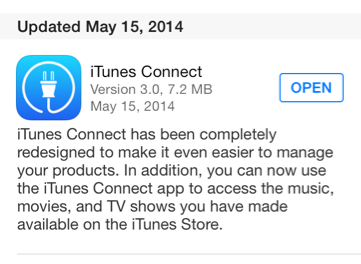 photo of Apple finally redesigns iTunes Connect for iOS 7 image