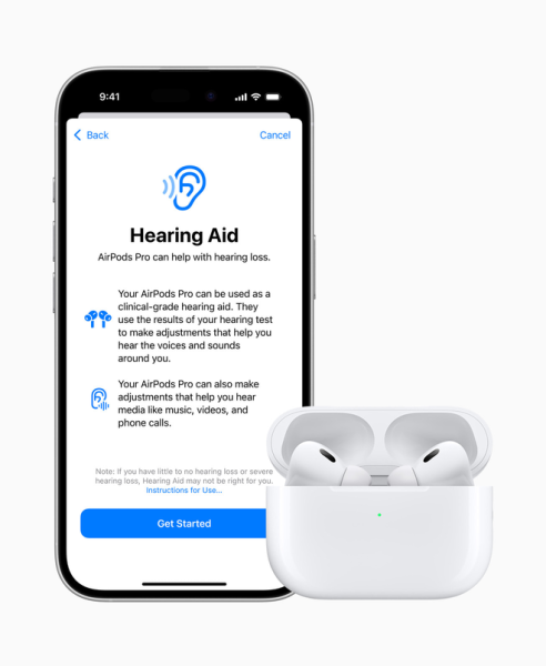 photo of Apple’s $249 AirPods Pro clinical-grade hearing aids can greatly help people with untreated hearing loss image