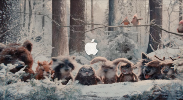 Apple debuts 2025 holiday ad, ‘Critter Carol’