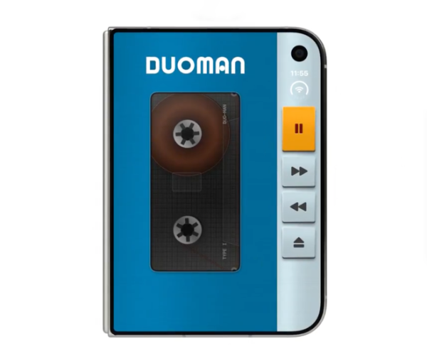 Duo-Man offers the complete Walkman…