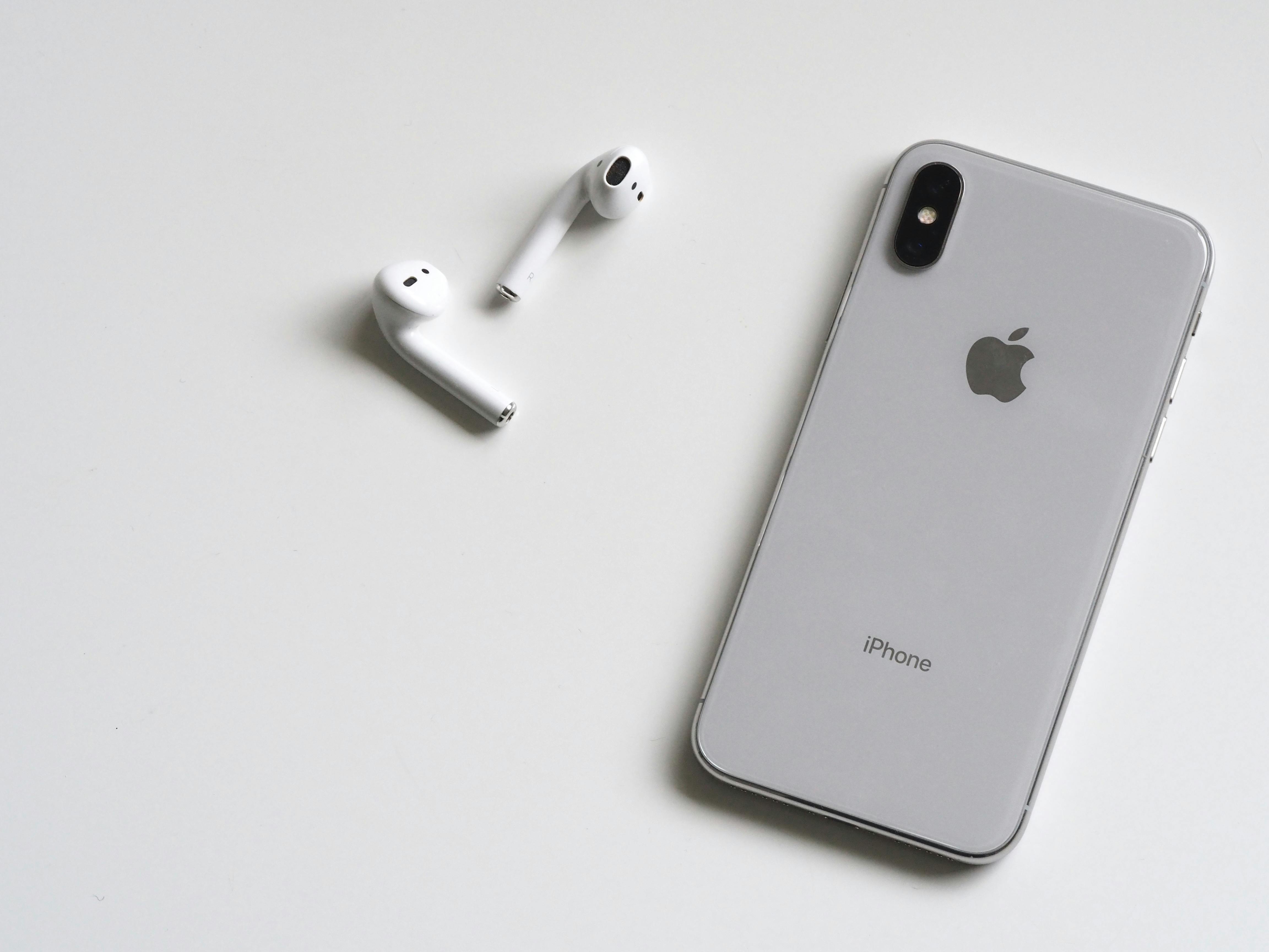 Apple iPhone and AirPods