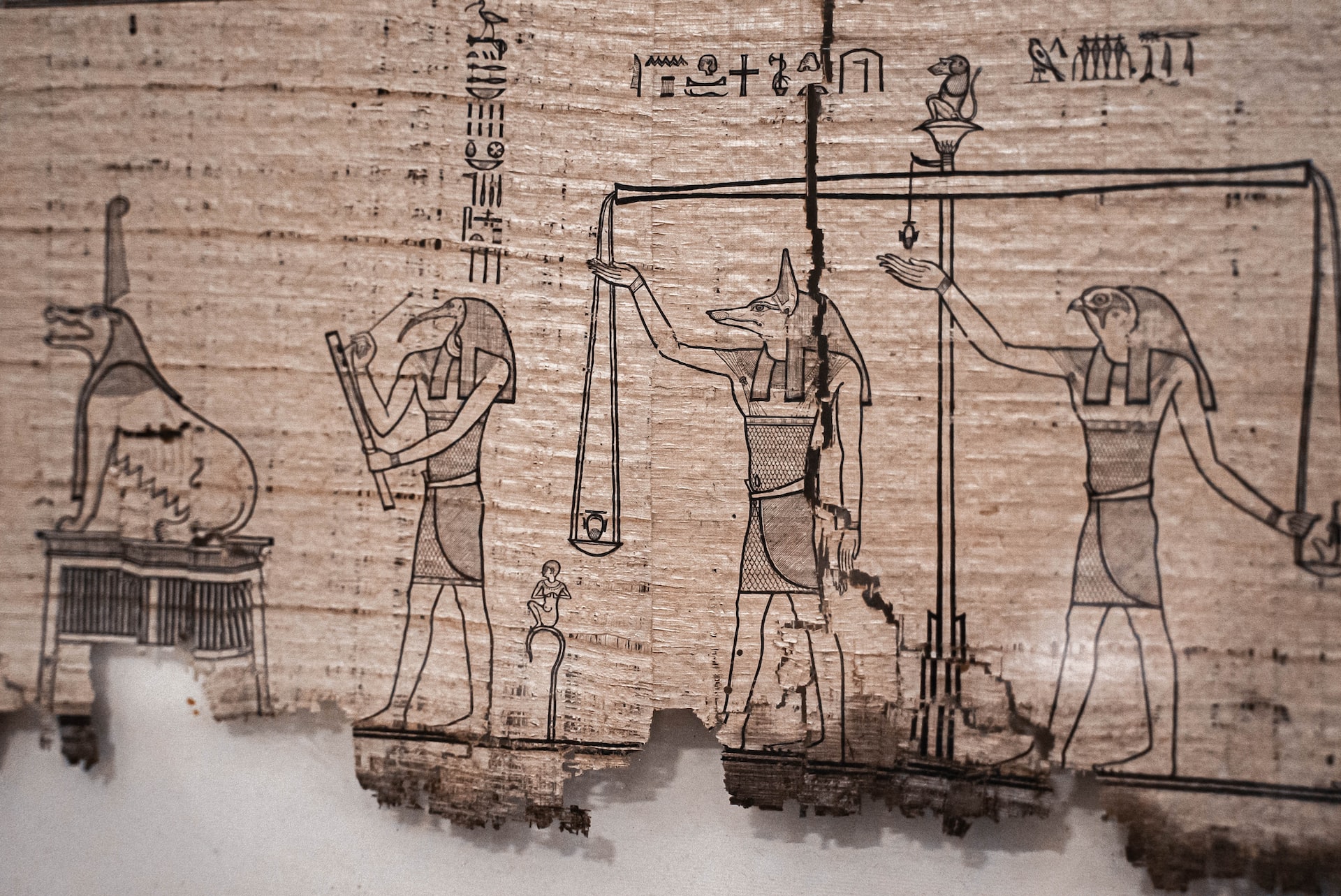 ancient Egyptian drawings