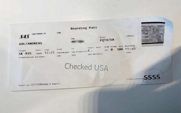 photo of Apple engineer Andreas Gal suggests he was detained at border for voicing political views image