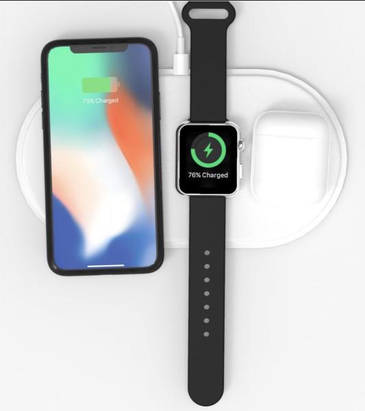 photo of AirUnleashed is a three-device Qi charging pad with Apple Watch compatibility image