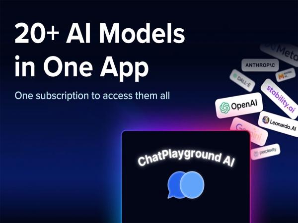 Get lifetime access to 20+ AI models…