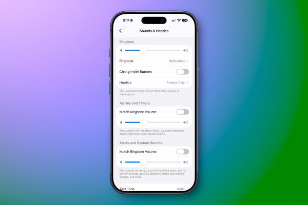 photo of iOS 27 finally lets you separately adjust the volume of ringtones, alarms, and alerts image