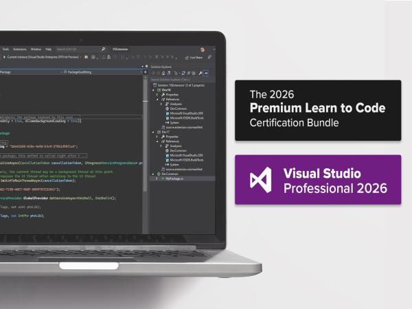 Get Visual Studio 2026 plus courses…
