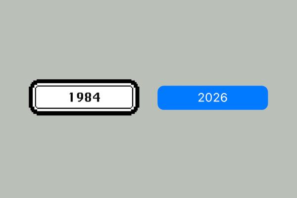 macOS buttons have come a long way. See…