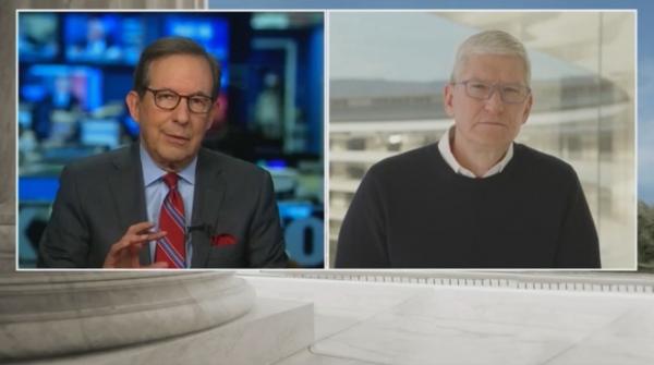 photo of Apple CEO Tim Cook discusses social reform initiative and Parler in interview image