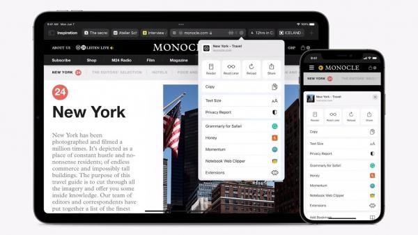photo of Apple walks back macOS Monterey tab changes, refines search in iOS image