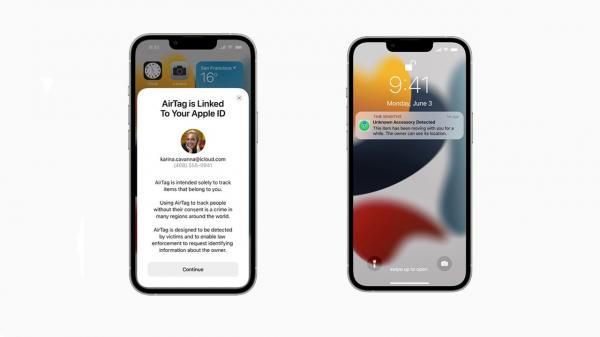 photo of Apple adds new AirTag anti-stalking features to latest iOS 15.4 beta image