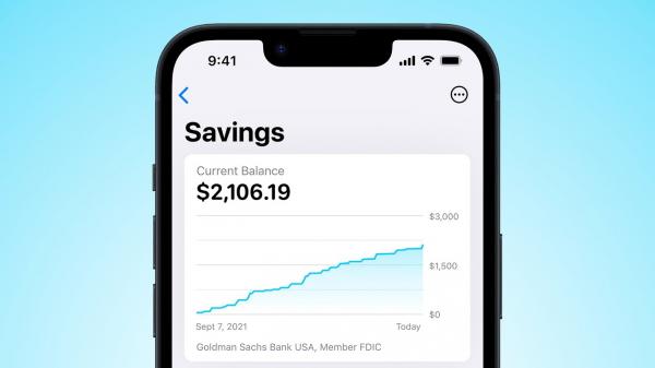 photo of Apple high-yield Savings account one step closer to launch image