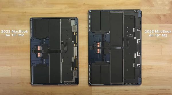 photo of 15-inch MacBook Air teardown reveals few changes from 13-inch model image