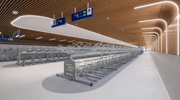 photo of Amsterdam builds massive bike garage resembling an Apple Store image