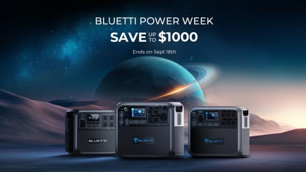 photo of Bluetti's Power Week offers unbeatable prices on portable power stations for every scenario image