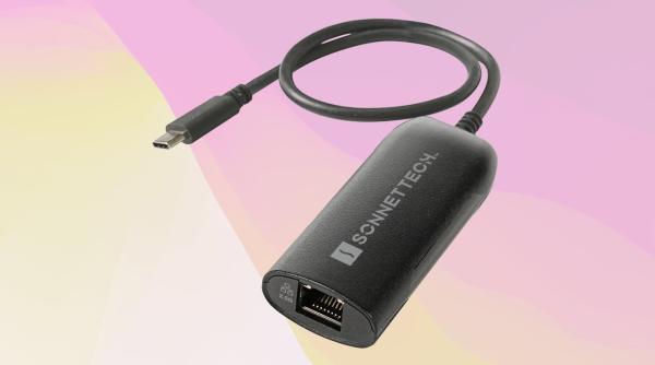 photo of Sonnet Solo2.5G Gigabit Ethernet Adapter adds wired networking to MacBooks image
