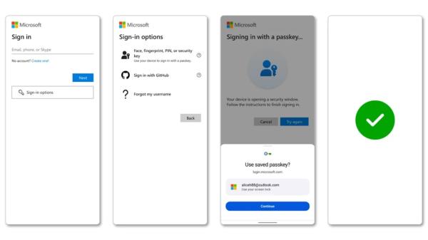 photo of Microsoft finally lets users sign into accounts with passkeys image