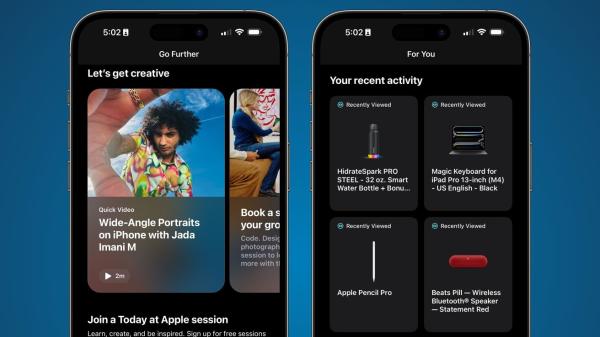 photo of Apple Store app gets a refresh, adds in a new 'Go Further' tab, videos, and more image
