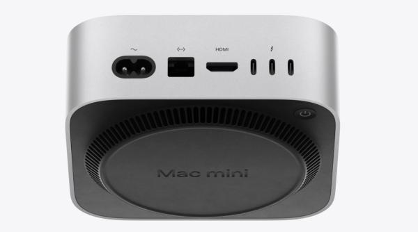 Apple stuck the Mac mini power button on…