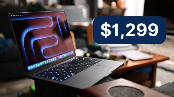 photo of This 14-inch MacBook Pro just fell to $1,299, an all-time low price image