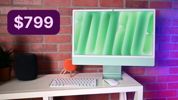 Get a 24-inch iMac for just $799 with…