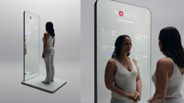 photo of Withings Omnia smart mirror reflects back your health data image