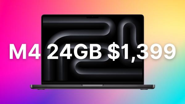 photo of Lowest price ever: M4 MacBook Pro with 24GB RAM drops to $1,399 ($400 off) image