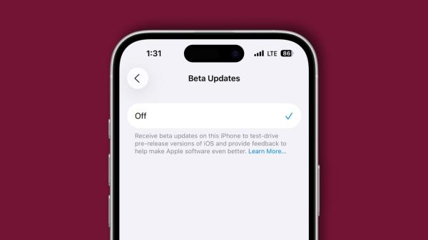 photo of If you were running betas, you may need to turn that off to get the updates image