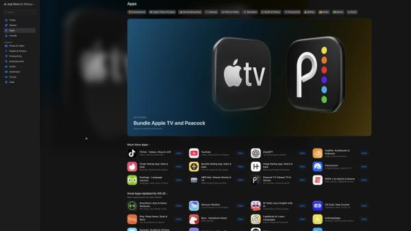 photo of Apple inadvertently leaked front-end source code of new App Store on the web image