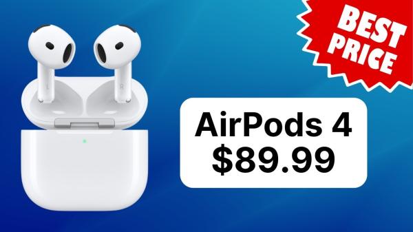 photo of Apple AirPods 4 plunge to $89 best price during early Black Friday sale image
