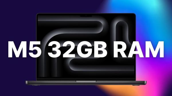 Apple's new M5 MacBook Pro with 32GB…