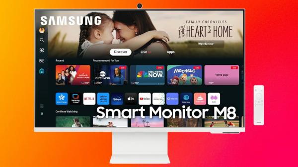 Amazon's $399 Samsung M8 USB-C monitor…