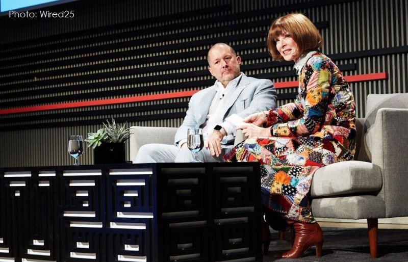 photo of Jony Ive Interviewed by Anna Wintour, Artistic Director of Condé Nast at Wired25 Event image