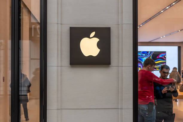 Apple Store Exterior sign