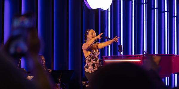 Here’s Alicia Keys at Apple Grand&hellip;