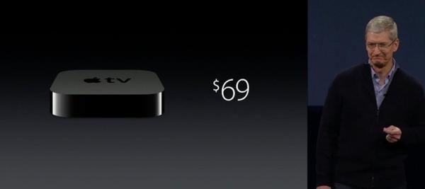 Apple TV Cost $69 in 2015