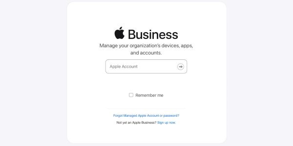 Apple @ Work: Apple Business Manager…