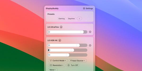 photo of DisplayBuddy for Mac gets major update with new interface and presets image