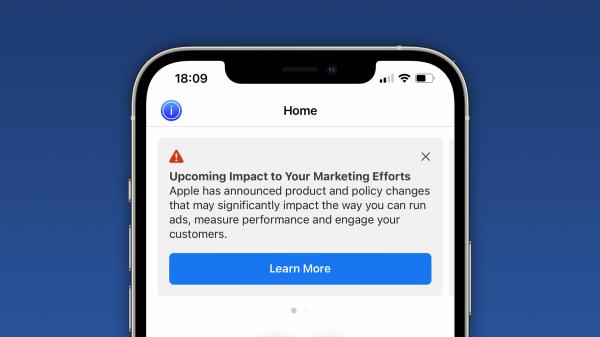 photo of Facebook now warning users about impacts on ads due to new iOS 14 privacy features image