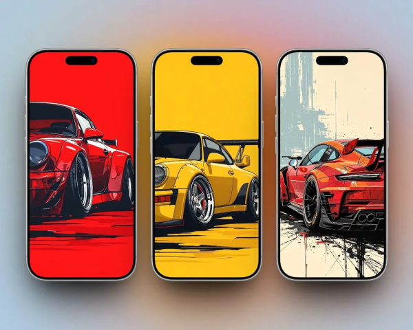Illustrated Porsche 911 wallpapers for&hellip;