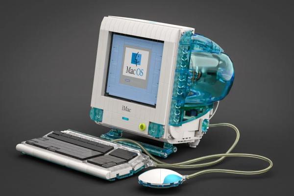 LEGO Considering Bondi Blue iMac G3 Set