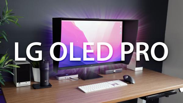 photo of Hands-On With LG's 32-Inch UltraFine OLED Pro Display image