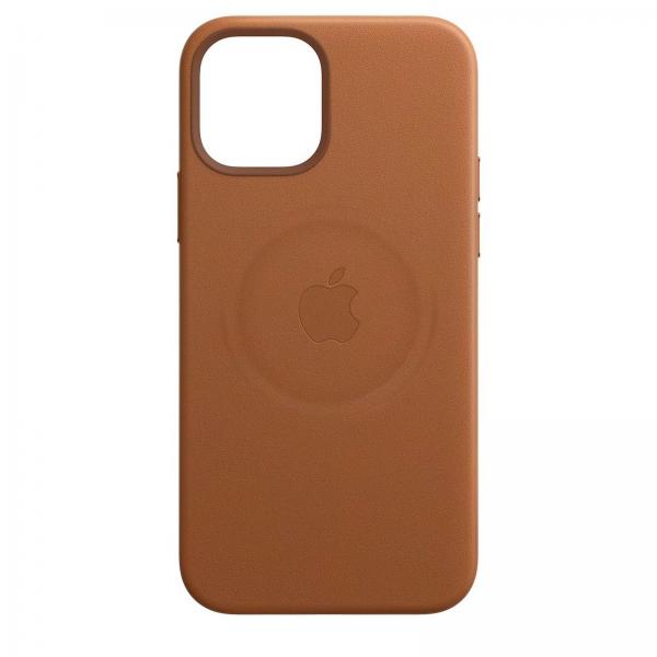 photo of iPhone 12 Leather Case Product Pages Include Images Demonstrating MagSafe Imprint Wear image