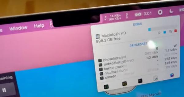 photo of ‘Who designed this?’ – video shows MacBook Pro notch problem with status bar items image