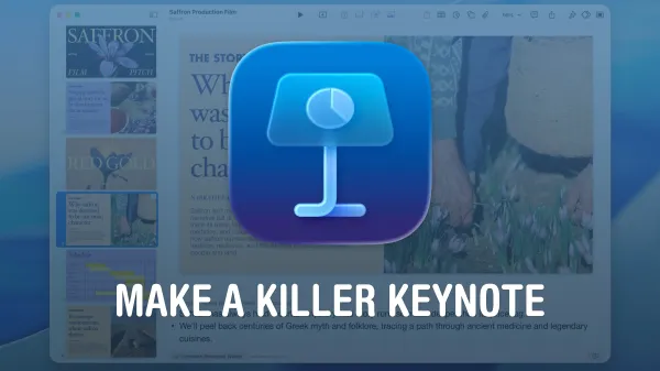 How to create a Keynote presentation&hellip;